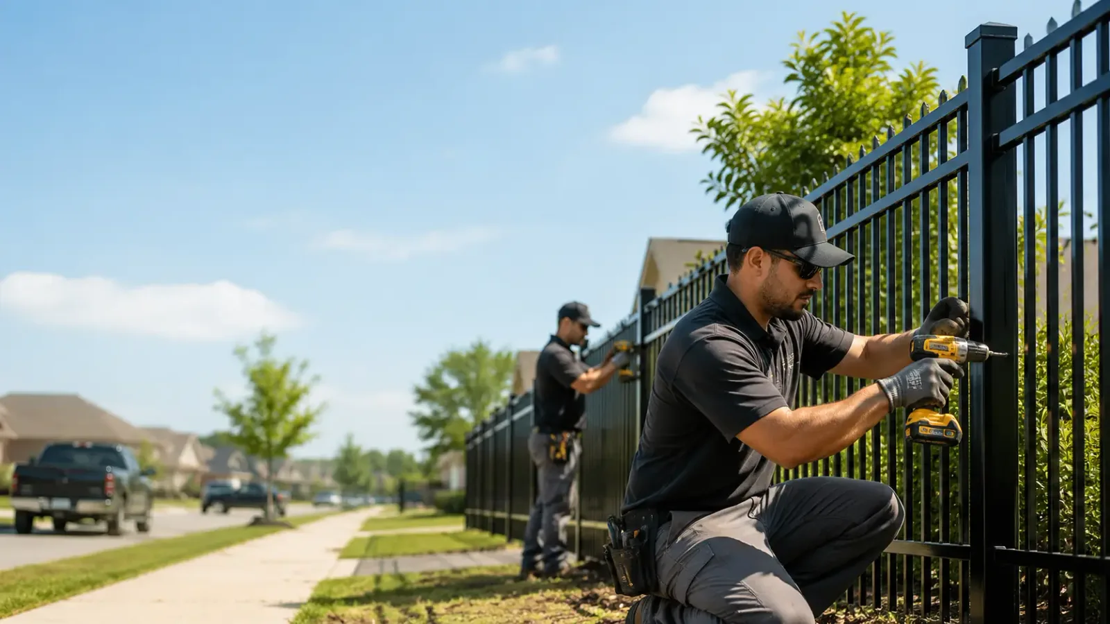 Metal Fence Installation in Campbell, NE